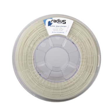 Radius PLA 1.75mm 750g - Glow in the dark