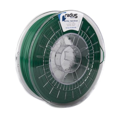 Radius PLA 1.75mm 750g - Dark Green