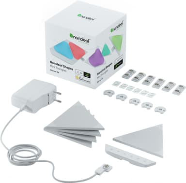 Nanoleaf Shapes Mini Triangles startpakke (5 paneler)