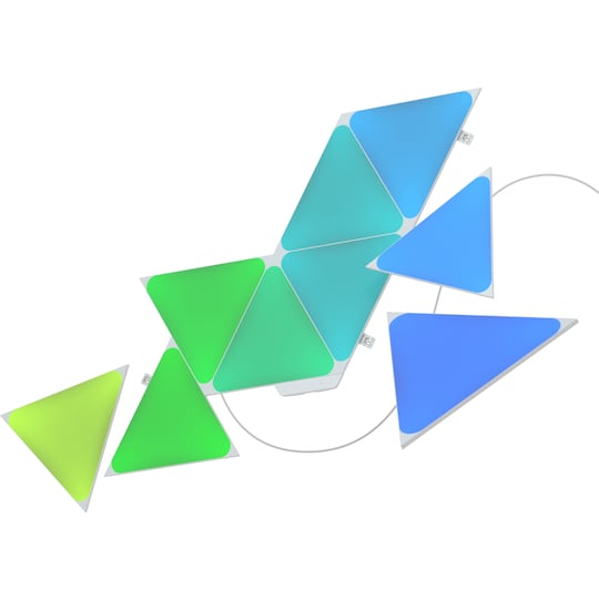 Nanoleaf Shapes Triangles startpakke (9 paneler)