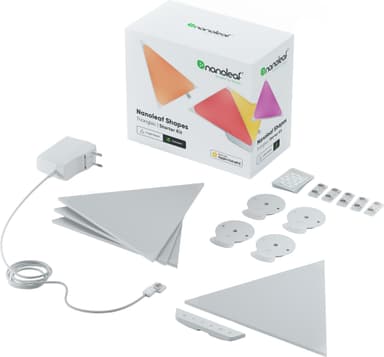 Nanoleaf Shapes Triangles startpakke (4 paneler)