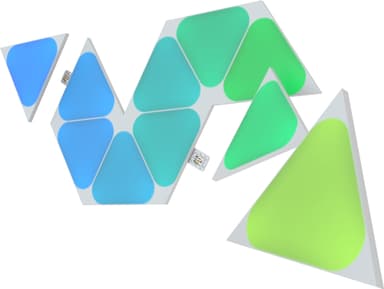 Nanoleaf Shapes Mini Triangles utvidelsespakke (10 paneler)