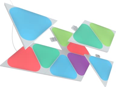 Nanoleaf Shapes Mini Triangles utvidelsespakke (10 paneler)
