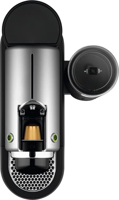 NESPRESSO® CitiZ & Milk kaffemaskin fra Krups, Sølv