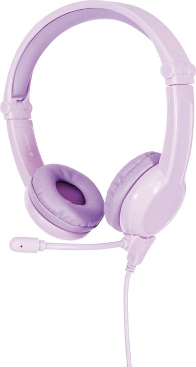 BuddyPhones Galaxy on-ear hodetelefoner (lilla)