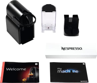 NESPRESSO® Inissia kaffemaskin fra DeLonghi, Sort