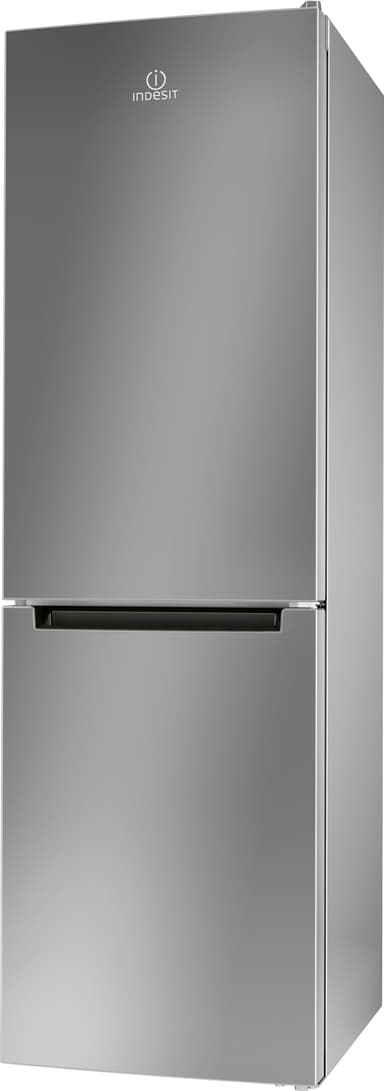 Indesit kombiskap LI8S1ES (inox)