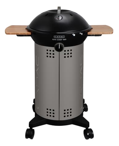Gassgrill Ø49 - Silver søyle "Citi Chef"