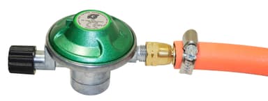 Regulator og slange til gass