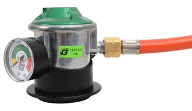Gassregulator inkludert sikkerhetsmanometer 1,1 m DK