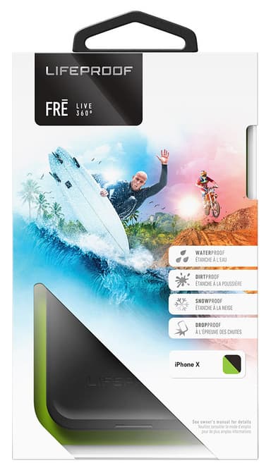 Lifeproof FRE iPhone X deksel (Night lite)