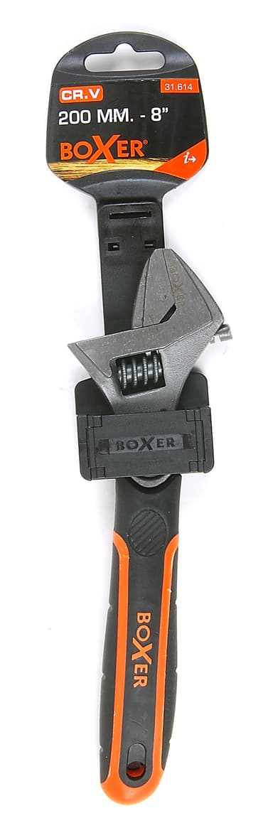 Skiftenøkkel 200 mm - 8''- CrV-stål