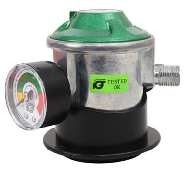 Gassregulator inkludert sikkerhetsmanometer 1,1 m DK