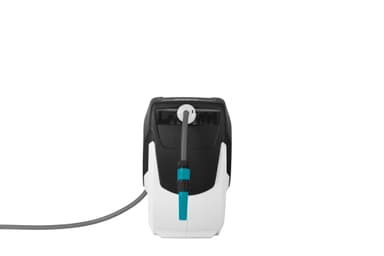 Slangetrommel med 35 m slange med automatisk opprulling