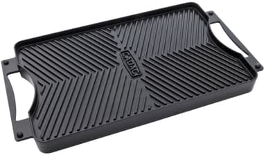 Grillplate 26,5x48 cm vendbar. "Meridian"+"Titan"