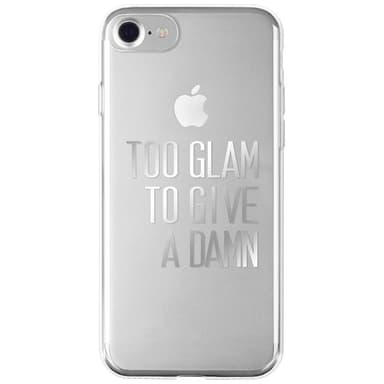 La Vie iPhone 6/7/8/SE Gen. 2 mykt deksel (too glam-tekst)
