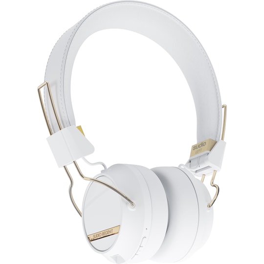 Sudio Regent 2 trådløse on-ear hodetelefoner (hvit)