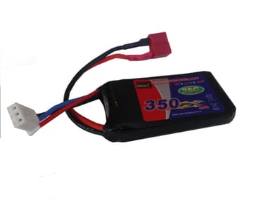 2s   350mAh - 25C - Batteri til FMS EasyT. 800