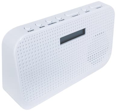 POPintro FM/DAB+ radio (hvit)