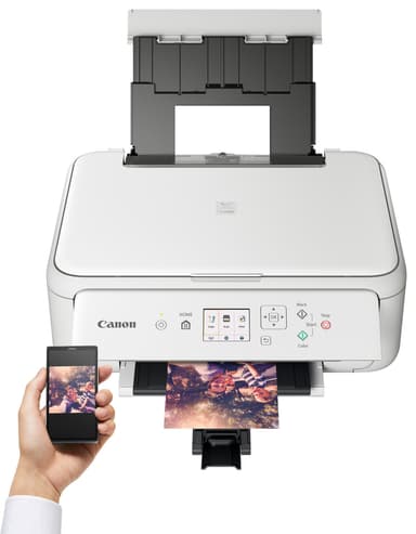 Canon Pixma TS5151 AIO inkjet-skriver (hvit)