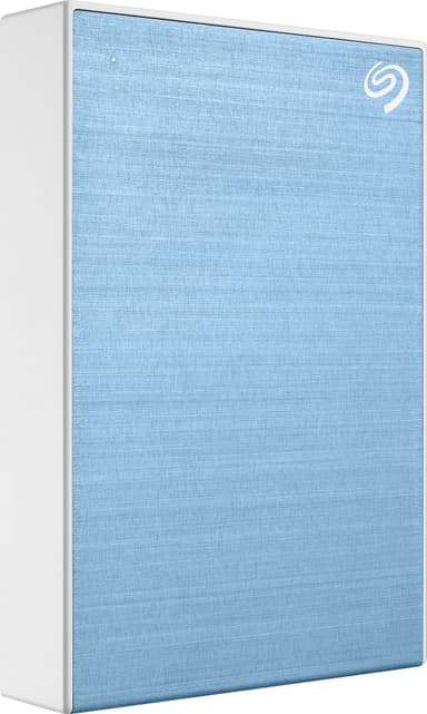 Seagate OneTouch 5TB bærbar harddisk (lyseblå)