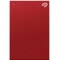 Seagate OneTouch 5TB bærbar harddisk (rød)