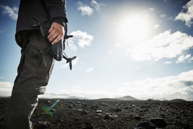 Parrot Bebop 2 drone og FPV strømpakke (sort)