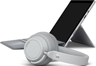 Microsoft Surface Headphones 2 trådløse around-ear hodetelefoner (grå)