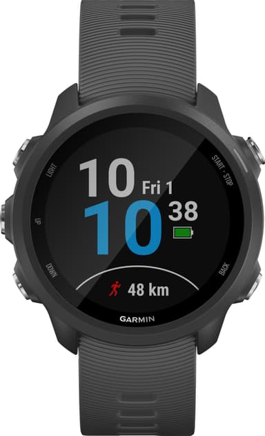 Garmin Forerunner 245 sportsklokke (sort)