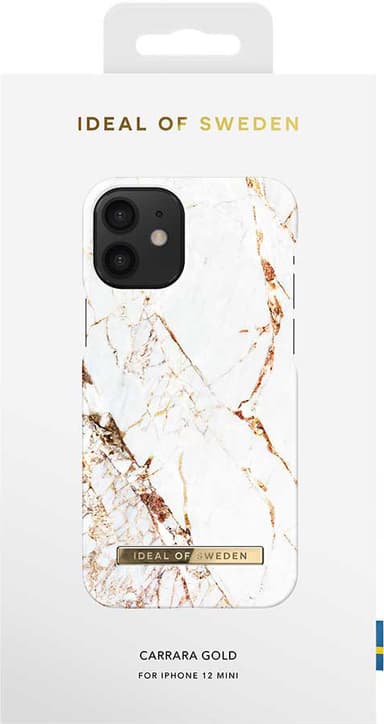 iDeal fashion deksel til iPhone 12 Mini (carrara gold)