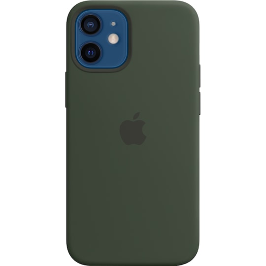 iPhone 12 Mini silikondeksel med MagSafe (cyprus green)