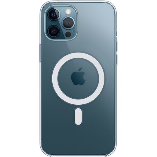 iPhone 12 Pro Max gjennomsiktig deksel med MagSafe