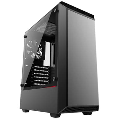 Phanteks Eclipse P300 PC-kabinett (sort/herdet glass)