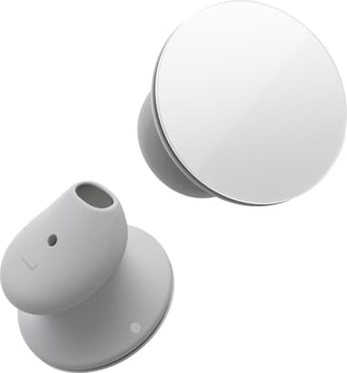 Microsoft Surface Earbuds helt trådløse in-ear hodetelefoner (lysegrå)