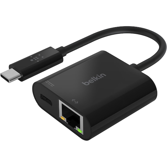 Belkin USB-C til Gigabit Ethernet adapter (sort)