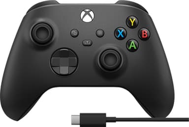 Xbox Series X og S trådløs kontroller og USB-C-kabel