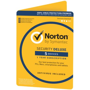 Norton Security Deluxe (5 enheter)