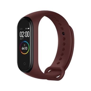 Xiaomi Mi Band 3/4 armbånd silikon mørk rød
