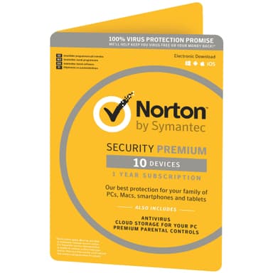 Norton Security Premium (10 enheter)