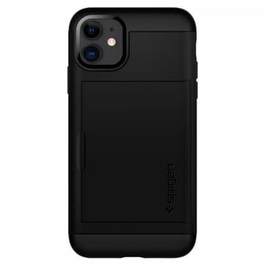 Spigen iPhone 11 Deksel Slim Armor CS Svart