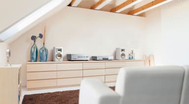 Yamaha bokhyllehøyttaler NS-B330WH (hvit) - 2pk