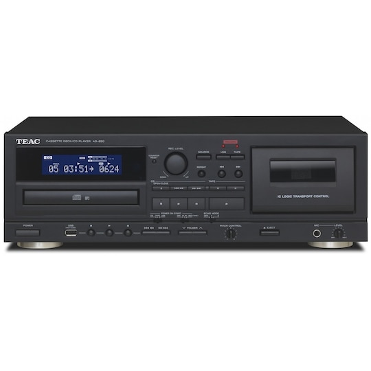TEAC AD-850 Cassette/CD Player MKII