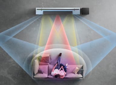 TCL TS9030 3.1 kanals Ray Danz lydplanke med trådløs subwoofer