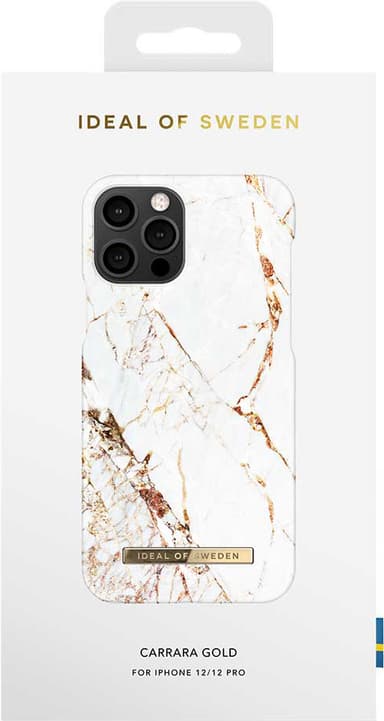iDeal fashion deksel til iPhone 12 Pro (carrara gold)