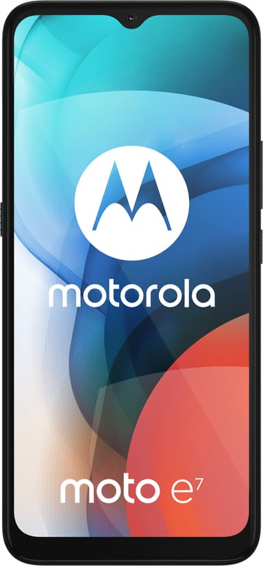 Motorola Moto E7 smarttelefon 2/32GB (mineralgrå)