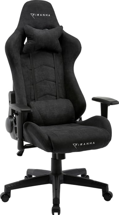 Piranha Bite Cloth Edition gamingstol (mørk grå)