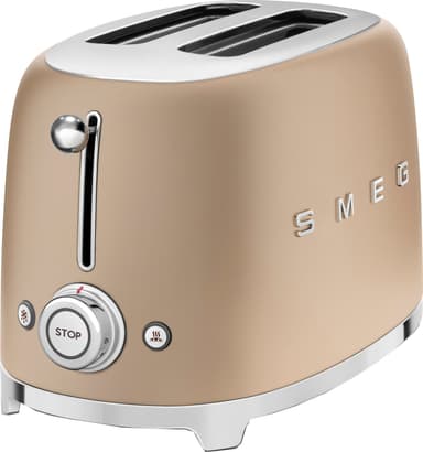 Smeg 50’s style brødrister TSF01CHMEU (champagne)