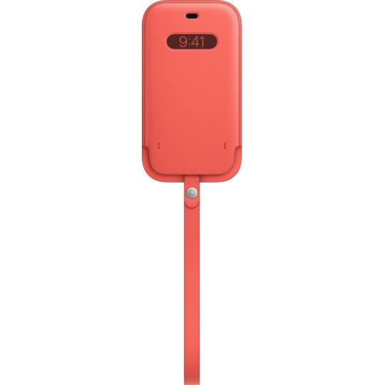 iPhone 12/12 Pro lærmappe med MagSafe (pink citrus)
