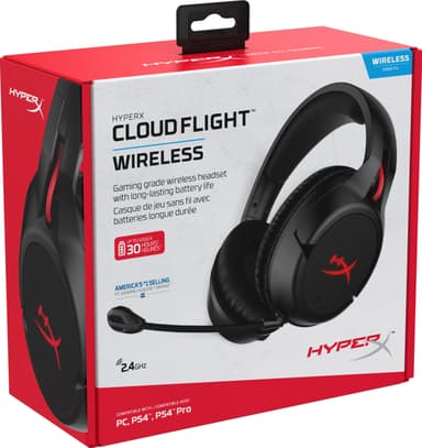 HyperX Cloud Flight trådløst gaming headset