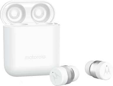 Motorola VerveBuds 110 helt trådløse in-ear hodetelefoner (matt hvit)